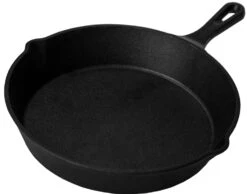 Grillfürst XXL Dutch Oven Set: Starterpaket Gusseisen - X-DEAL Mit 2 X Dutch Oven, 2 X Gusseisen Pfanne, 2x Tragetasche, Ringreiniger, Gusseisen Pflege Und Bambus-Kochlöffel -Grillen Und Rauchern 16 114 Grillfuerst Gusseisen Wok Pfanne