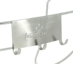 Grillfürst Deckelhalter Und Besteckhalter Kombination Für Kugelgrills -Grillen Und Rauchern 18 106 Deckelheber detail