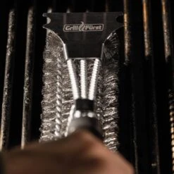 Grillfürst Grillbürste Edelstahl, Mit Langem 3-fach Bürstenkopf Und Schaber 9 Grillfürst Grillbürste Edelstahl, Mit Langem 3-fach Bürstenkopf Und Schaber -Grillen Und Rauchern 19 045 Grillfuerst Grillbuerste 07 V2