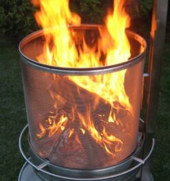 Girse Funkenschutzkorb Für Feuerstelle Columbus -Grillen Und Rauchern 999999852 Girse Design Grillkamin Zubehoer Columbus Fu 1