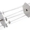 The Bastard Schaschlikset / Spießhalterung Für Drehspieße -Grillen Und Rauchern Bastard Rotisserie Spiess Rack BB652