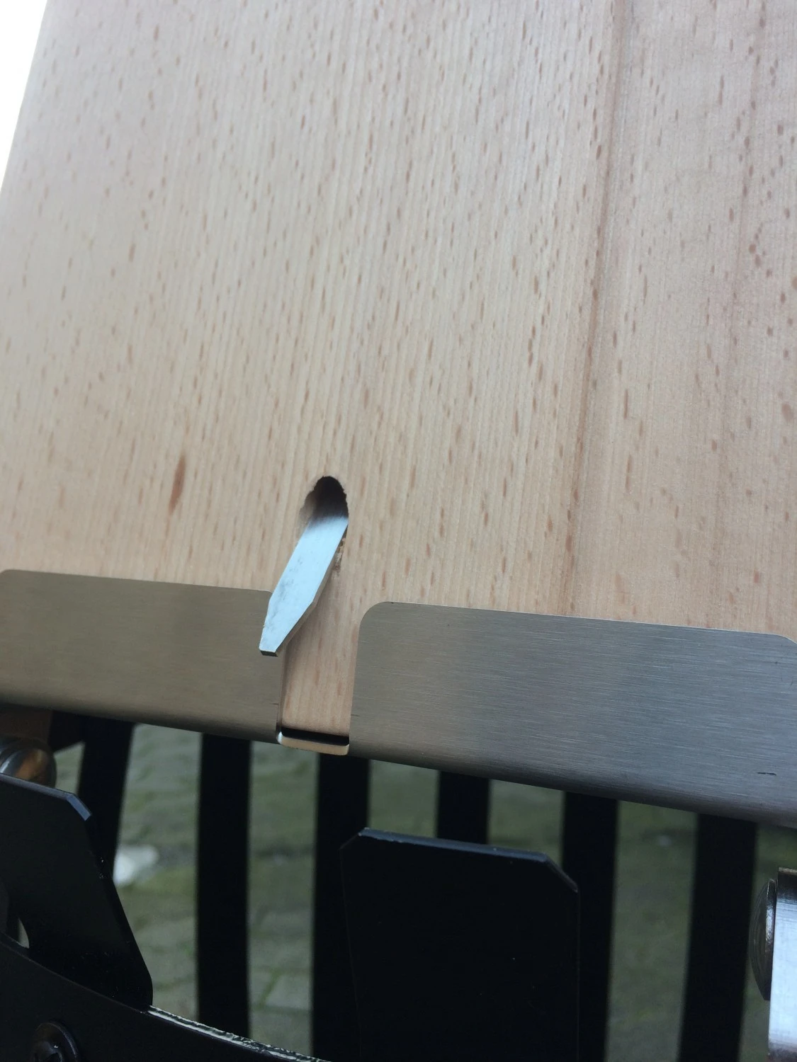 Grillfürst Flammlachsbrett Buche 14 X 50 Cm Klemm-Variante 7 Grillfürst Flammlachsbrett Buche 14 X 50 Cm Klemm-Variante – Bild 5