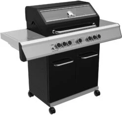 Grillfürst G520E Grill Control Edition 5-Brenner Gasgrill Mit Grill Control, Hochtemperaturbrenner, Heckbrenner Und Edelstahl Rosten -Grillen Und Rauchern G520E Gasgrill