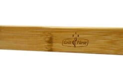 Grillfürst Grillzange Bambus, 60cm Extralang -Grillen Und Rauchern Grillfuerst Bambus Grillzange Logo