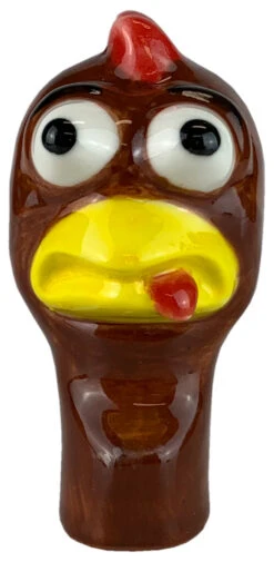 Grillfürst Chicken Heads /Porzellan Hühnerköpfe - 3er Set -Grillen Und Rauchern Grillfuerst Chicken Head Stielauge