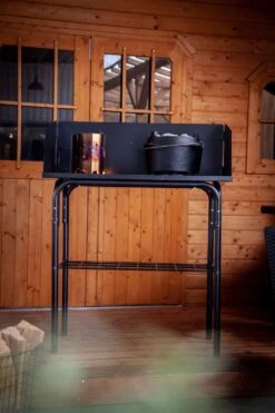 Grillfürst Dutch Oven Tisch / Dutch Oven Station Mit Windschild 8 Grillfürst Dutch Oven Tisch / Dutch Oven Station Mit Windschild -Grillen Und Rauchern Grillfuerst Dutch Oven Station Tisch feuerfest