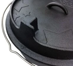 Grillfürst Dutch Oven BBQ Edition DO12 -Grillen Und Rauchern Grillfuerst Dutch Oven T Fuss 1