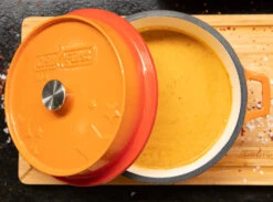 Grillfürst Emaillierter Dutch Oven Ohne Füsse DO6 - Orange 11 Grillfürst Emaillierter Dutch Oven Ohne Füsse DO6 - Orange -Grillen Und Rauchern Grillfuerst Dutch Oven ohne Fuesse DO6 Suppe