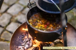 Grillfürst Dutch Oven Ohne Füsse DO4 -Grillen Und Rauchern Grillfuerst Dutch Oven ohne Fuesse Mood Food DO6