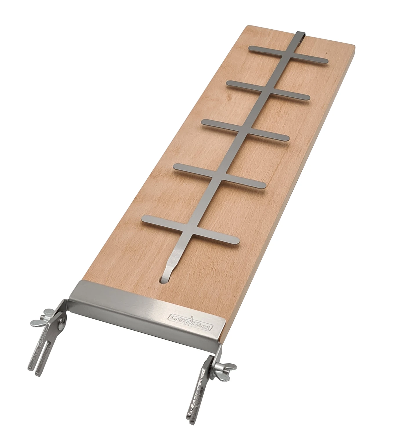 Grillfürst Flammlachsbrett Buche 14 X 50 Cm Klemm-Variante 3 Grillfürst Flammlachsbrett Buche 14 X 50 Cm Klemm-Variante