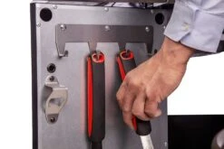 Grillfürst G520E Grill Control Edition 5-Brenner Gasgrill Mit Grill Control, Hochtemperaturbrenner, Heckbrenner Und Edelstahl Rosten -Grillen Und Rauchern Grillfuerst Gasgrill G310E Besteckhaken Leiste