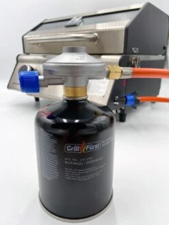 Grillfürst Gaskartusche / Schraubkartusche 450g - 12er Pack - Weber Gaskartusche Alternative Zu: CADAC CA445 Oder Weber Gaskartusche 17669 -Grillen Und Rauchern Grillfuerst Gaskartusche G201 Campinggrill