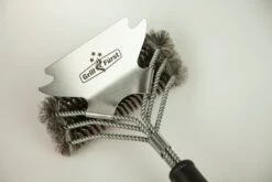 Grillfürst Grillbürste Edelstahl, Mit Breitem 3-fach Bürstenkopf Und Schaber