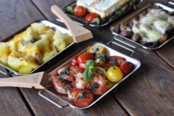 Grillfürst Grillpfännchen 2er Set Mit Schabern 14 Grillfürst Grillpfännchen 2er Set Mit Schabern -Grillen Und Rauchern Grillfuerst Grillpfaennchen Set 4