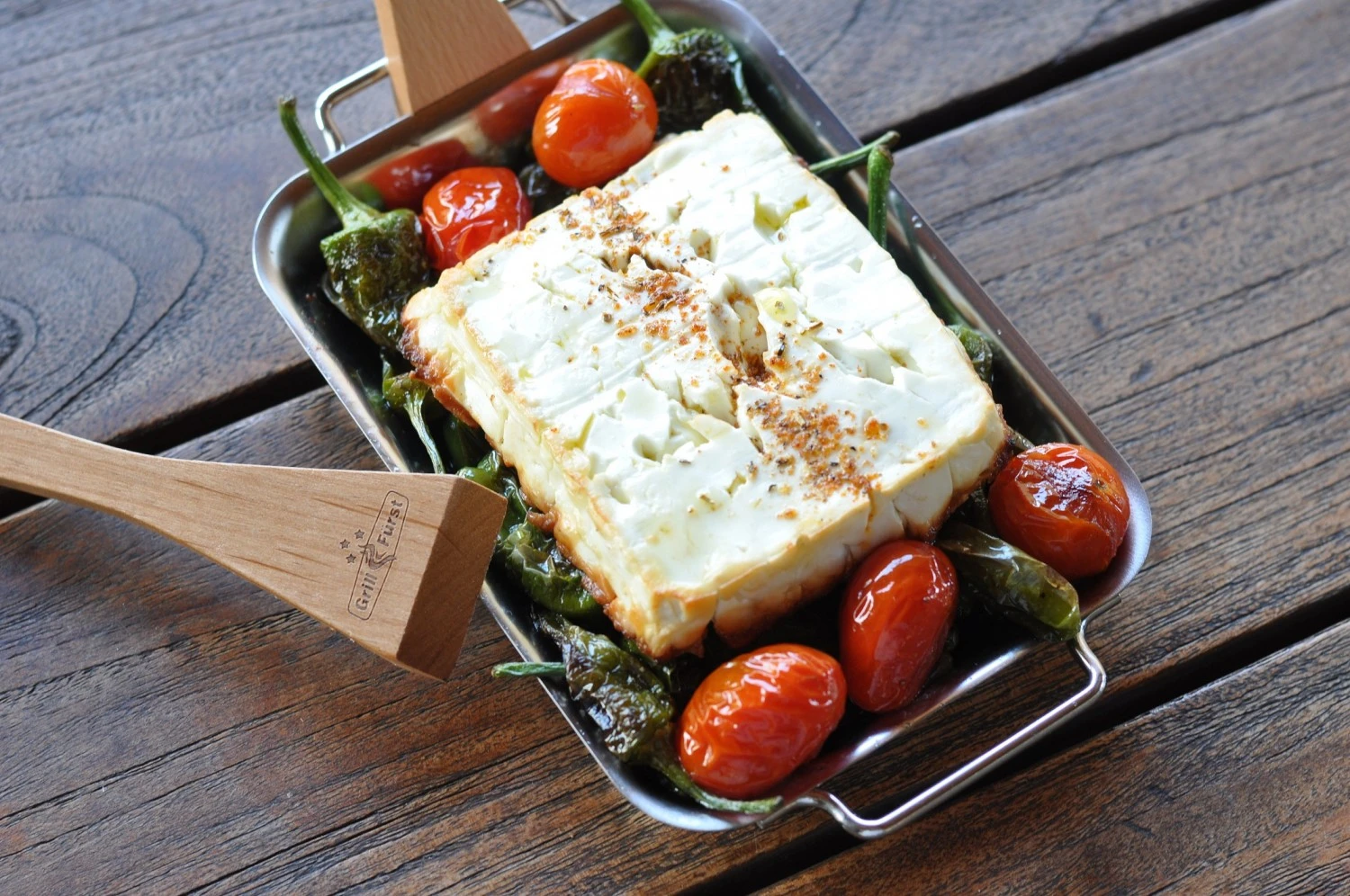 Grillfürst Grillpfännchen 2er Set Mit Schabern 10 Grillfürst Grillpfännchen 2er Set Mit Schabern – Bild 8