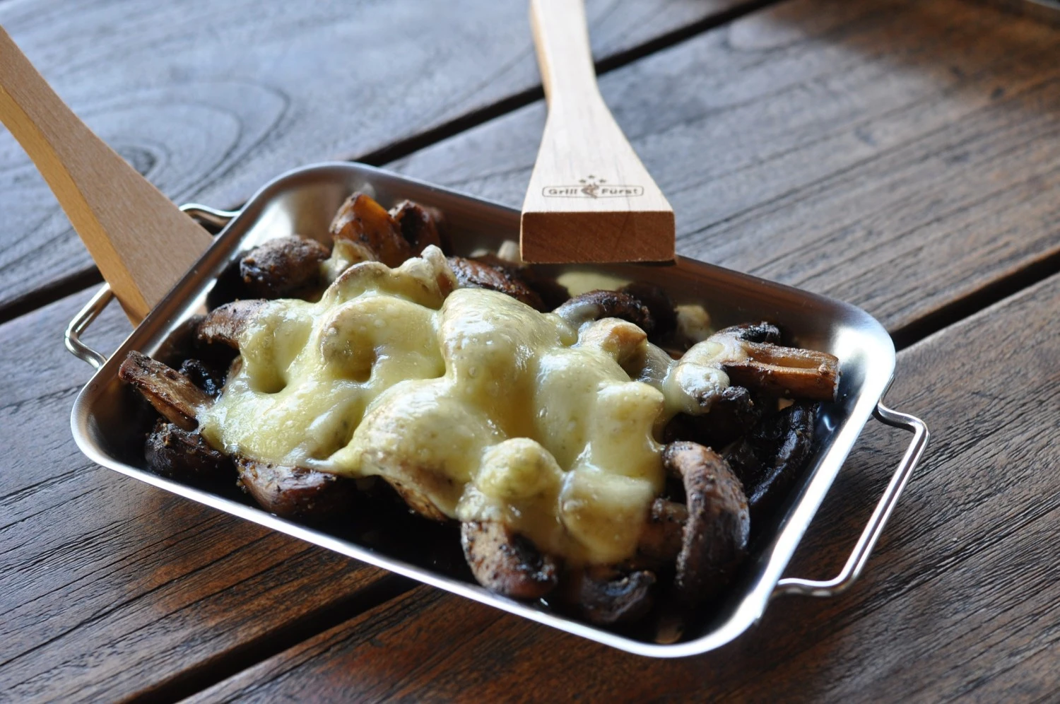 Grillfürst Grillpfännchen 2er Set Mit Schabern 11 Grillfürst Grillpfännchen 2er Set Mit Schabern – Bild 9