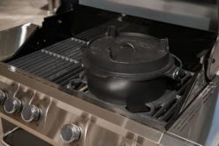 Grillfürst X-Rost System Grillrost Aus Gusseisen Für Grillfürst Gasgrills - Inkl. Dutch Oven DO9 Einsatz -Grillen Und Rauchern Grillfuerst Gusseisen X Rost Dutch Oven 1