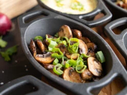 Grillfürst Gusseisen Pfännchen / Servierpfännchen, 6er Set -Grillen Und Rauchern Grillfuerst Gusseisenpfaennchen Pilze