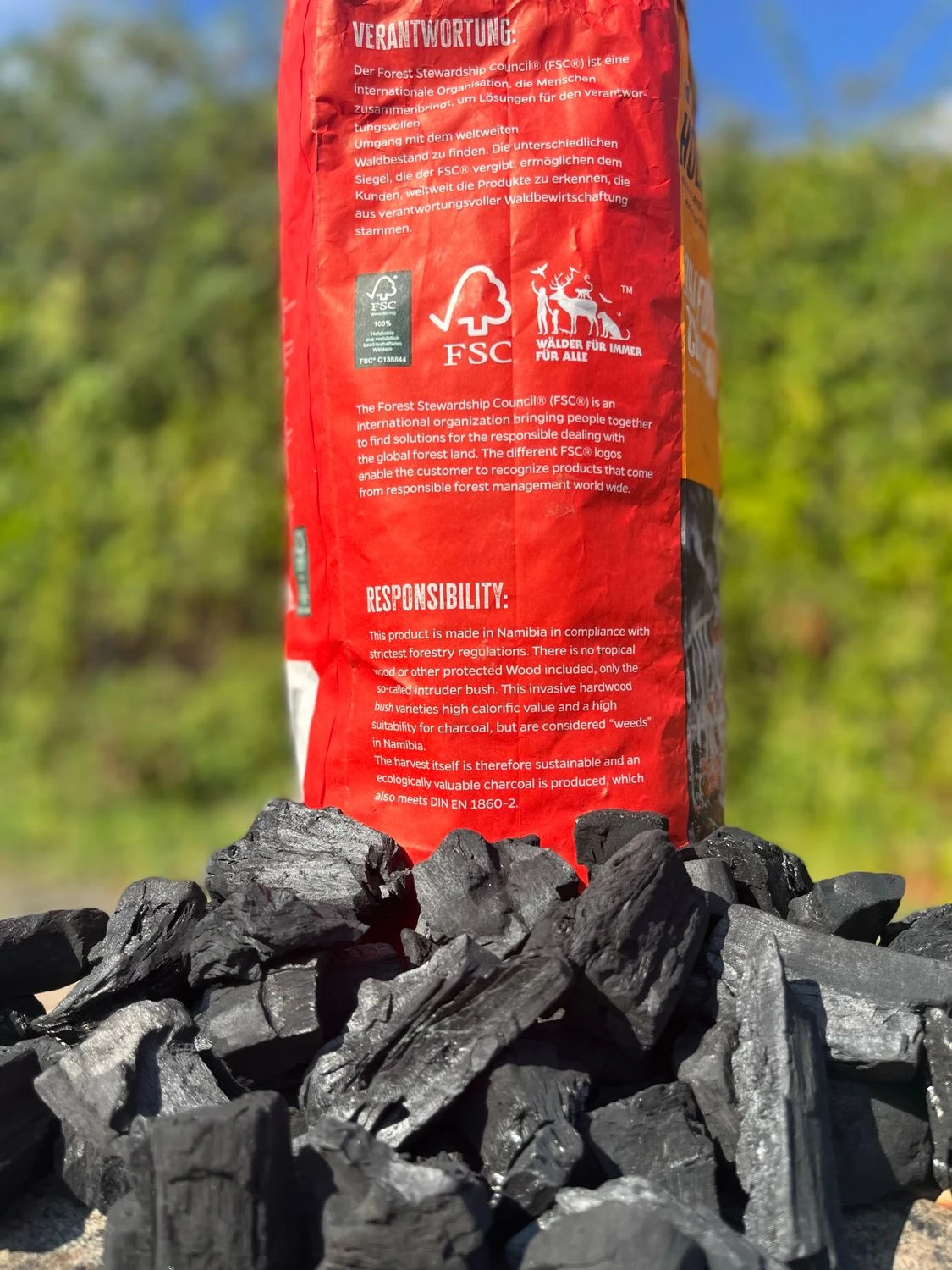 Grillfürst Holzkohle 5kg - Palette Mit 320 Kg (=64 Stk.) 5 Grillfürst Holzkohle 5kg - Palette Mit 320 Kg (=64 Stk.) – Bild 3