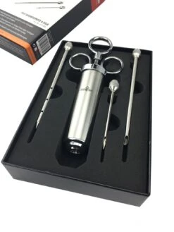 Grillfürst Profi Marinierspritze Aus Edelstahl