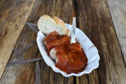 Grillfürst Promo-Pack: 100 Stück Deluxe Edelstahl Pommesgabel Mit Etui 8,5 Cm -Grillen Und Rauchern Grillfuerst Pommesgabel