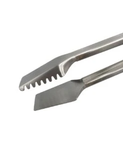 Grillfürst Premium Edelstahl Grillzange Mit Spatelkopf -Grillen Und Rauchern Grillfuerst Premium Grillbuerste Edelstahl Spatelkopf