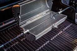 Grillfürst Universal Drehspießkorb / Rotisseriekorb, Edelstahl V2 -Grillen Und Rauchern Grillfuerst Rotisseriekorb offen