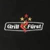Grillfürst Grillschürze Mit Tasche -Grillen Und Rauchern Grillfuerst Schuerze Logo