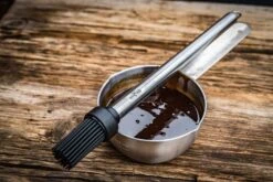 Grillfürst Marinierpinsel Set Mit 3 Aufsätzen -Grillen Und Rauchern Grillfuerst Silikonpinsel