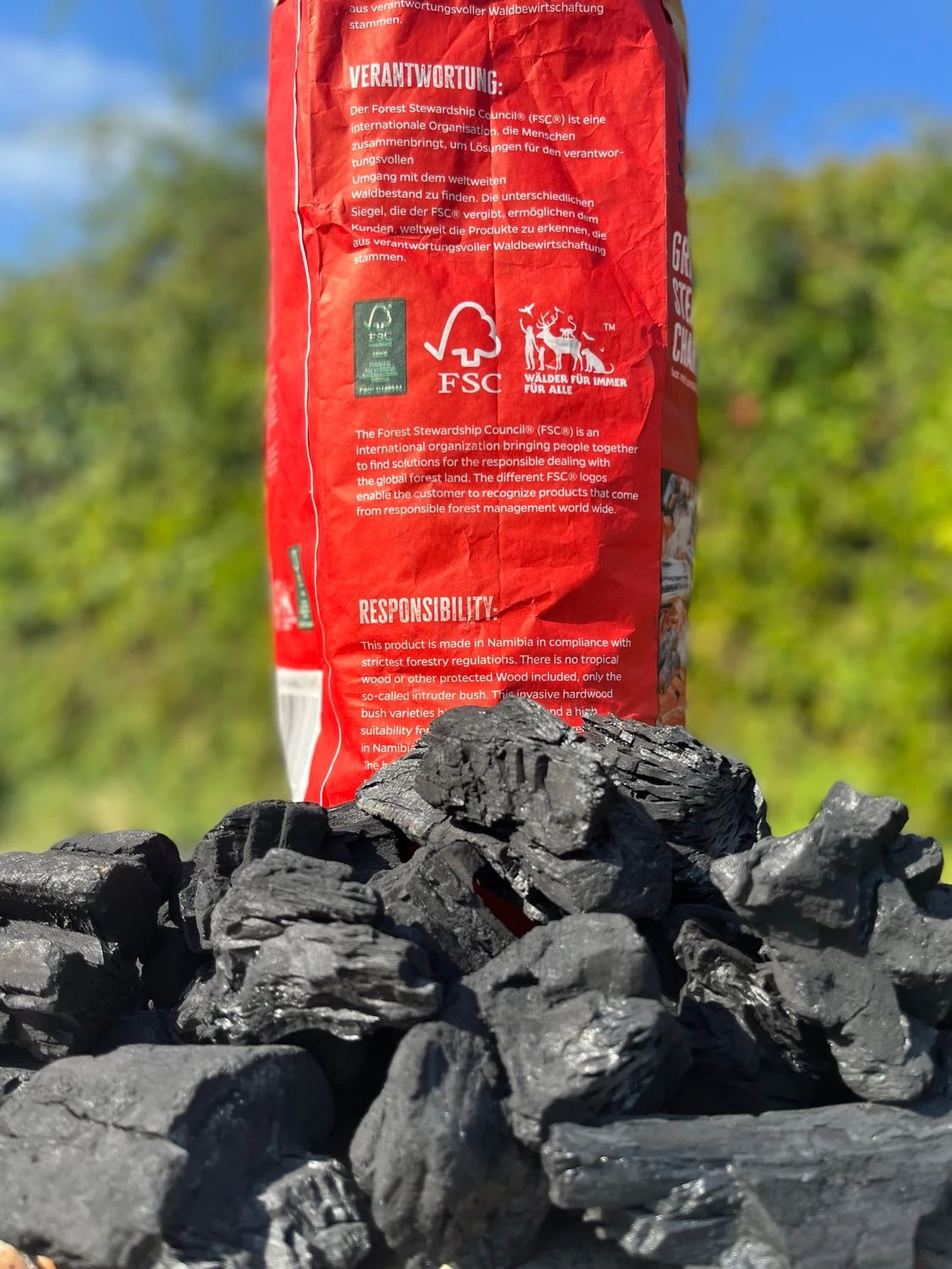 Grillfürst Steakhouse Kohle / Restaurant Holzkohle 25kg 5 Grillfürst Steakhouse Kohle / Restaurant Holzkohle 25kg – Bild 3