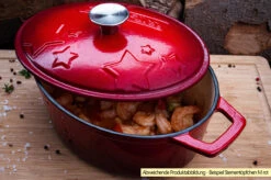 Grillfürst Dutch Oven Sternentöpfchen / Gusseisen Bräter - Emailliert - M - Orange 13 Grillfürst Dutch Oven Sternentöpfchen / Gusseisen Bräter - Emailliert - M - Orange -Grillen Und Rauchern Grillfuerst Sternentoepfchen M Gusseisenbraeter Beispiel