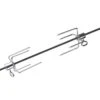 Grillfürst Universal Drehspieß / Rotisserie Set Aus Edelstahl Mit Motor Für über 30 Versch. Grillgeräte