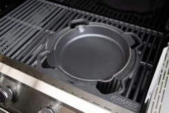 Grillfürst X-Rost System Grillrost Aus Gusseisen Inkl. Einsätze - XXL Paket -Grillen Und Rauchern Grillfuerst X Rostsystem Gusseisen Pfannen Einsatz 1