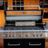Grillfürst Universal Drehspieß / Rotisserie Set Aus Verchromtem Stahl Mit Motor Für 6-Brenner Geräte -Grillen Und Rauchern Grillspiess Verlaengerung Dreshpiess g621 g621