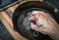 Grillfürst Ringreiniger Für Dutch Oven / Gusseisen 14 X 14 Cm -Grillen Und Rauchern Gusseisen Reiniger