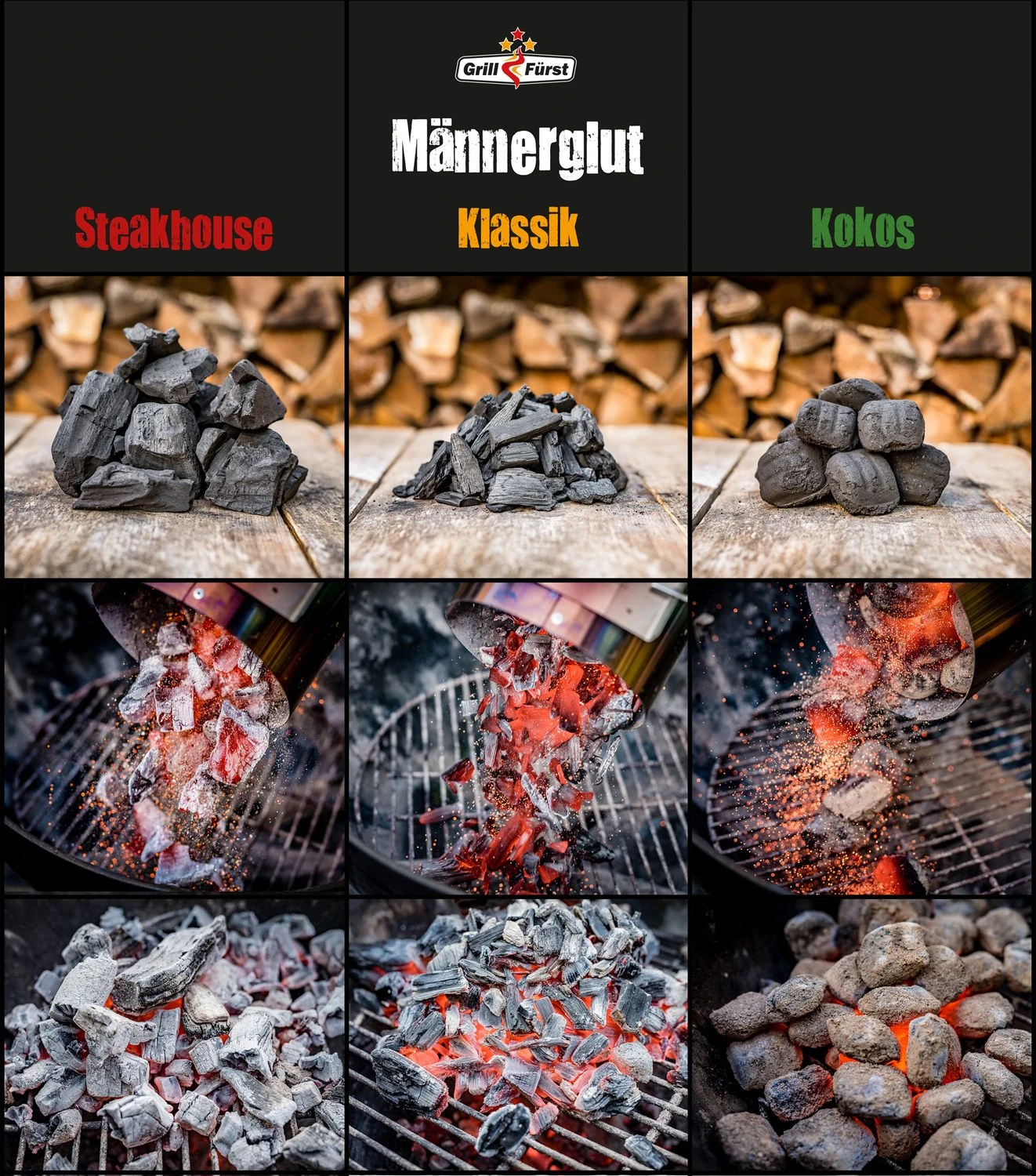 Männerglut Kokos - 20 Kg Grillbriketts Aus Kokosnuss-Schalen 9 Männerglut Kokos - 20 Kg Grillbriketts Aus Kokosnuss-Schalen – Bild 7