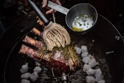 Grillfürst Marinierpinsel Set Mit 3 Aufsätzen -Grillen Und Rauchern Marinierpinsel Mop