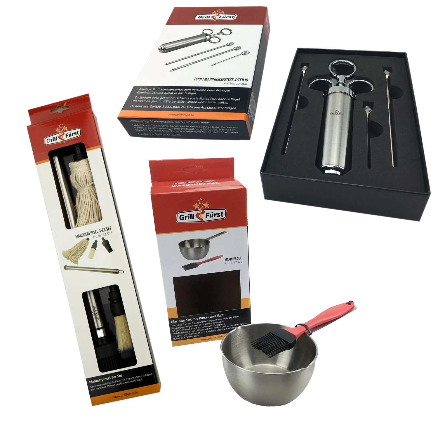 Marinieren Starterset 3 Marinieren Starterset