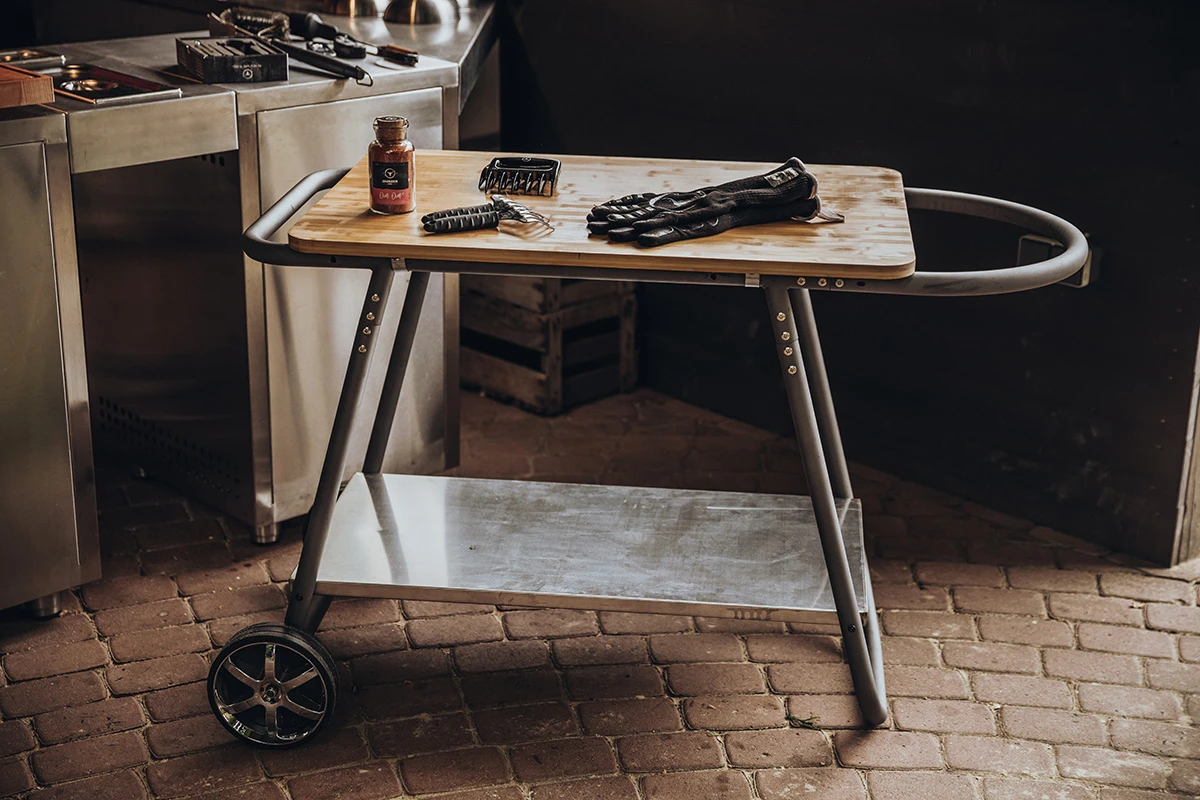 Moesta Beistelltisch Für PelletGrill - Sheriff 2 Moesta Beistelltisch Für PelletGrill - Sheriff