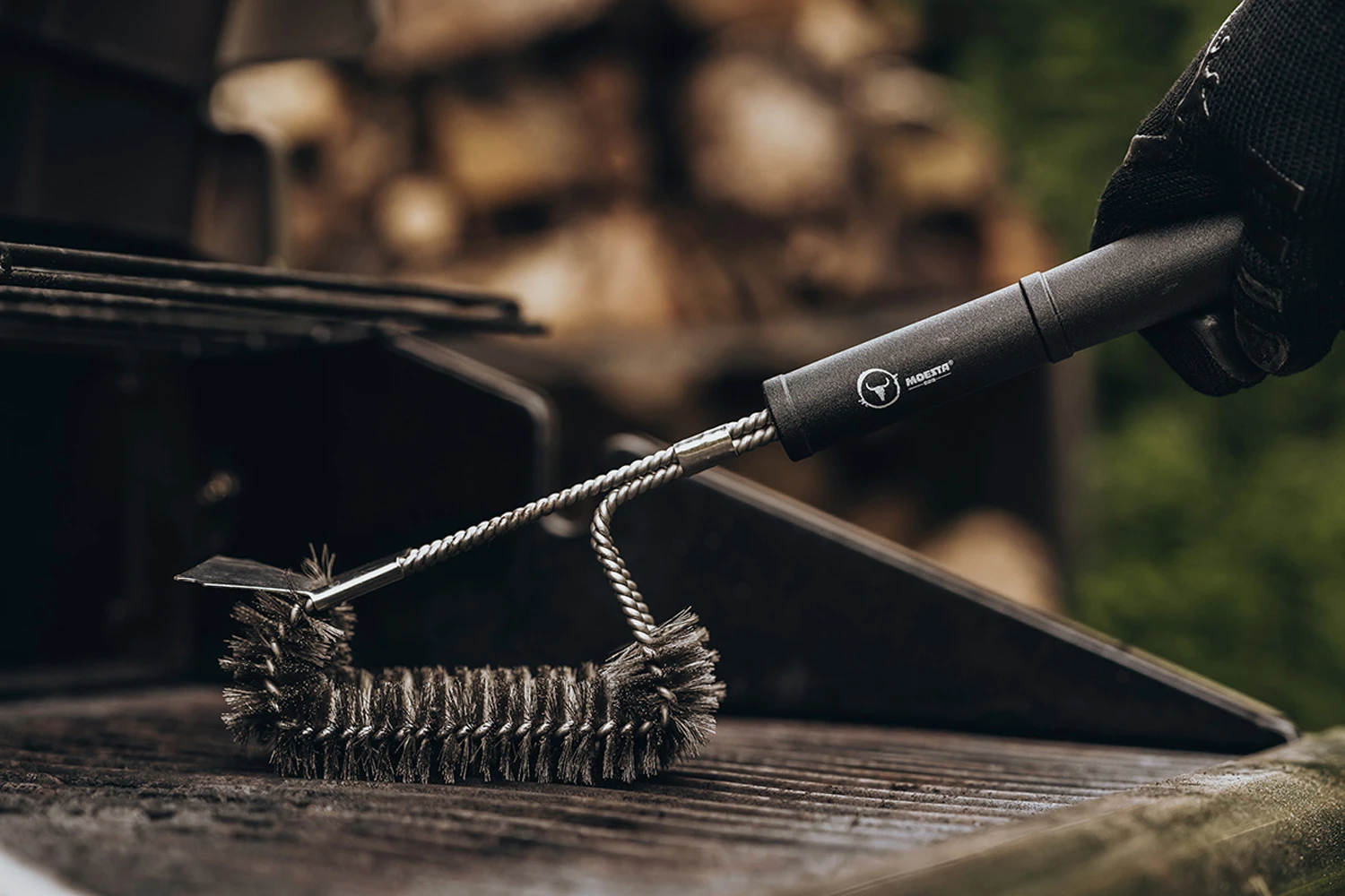 Moesta Profi BBQ- / Grillbürste No.1 4 Moesta Profi BBQ- / Grillbürste No.1 – Bild 2