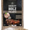 Moesta Sheriff Holz Grillpellets Buche (5 Kg) 2 Moesta Sheriff Holz Grillpellets Buche (5 Kg) -Grillen Und Rauchern Moesta Holpellets Grillpellets Buche 5kg