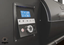 Moesta Pelletgrill Sheriff Inklusive Ablagebrett PaperBlank Schwarz - Modell 2023 -Grillen Und Rauchern Moesta Sheriff Pelletgrill Bedienung digital