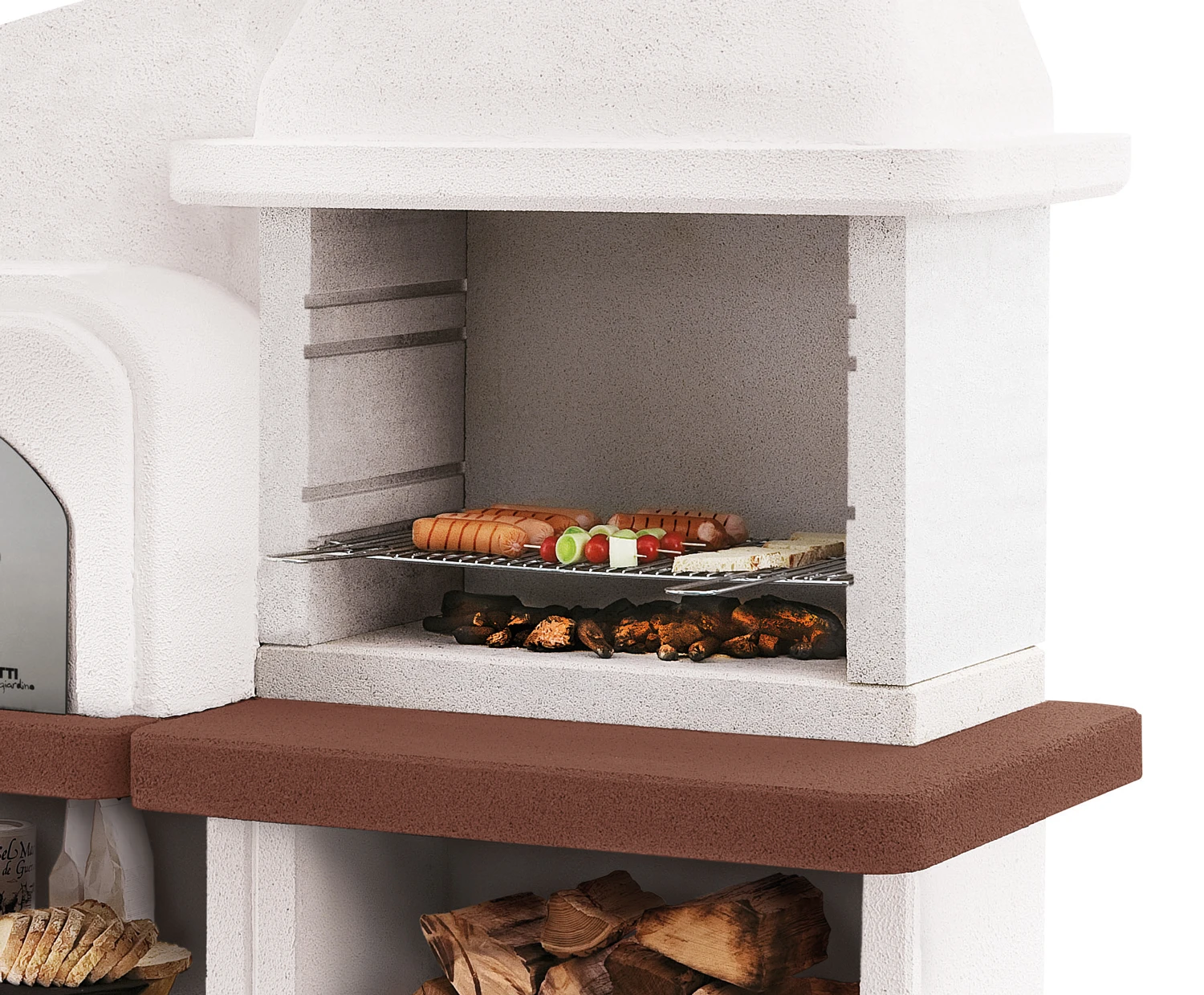 Palazzetti Grillkamin Grado 2 Mit Pizzaofen Inkl. Montagematerial 4 Palazzetti Grillkamin Grado 2 Mit Pizzaofen Inkl. Montagematerial – Bild 2