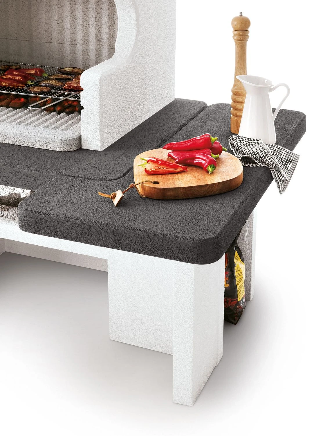 Palazzetti Grillkamin Mauritius Inkl. Montagematerial 5 Palazzetti Grillkamin Mauritius Inkl. Montagematerial – Bild 3