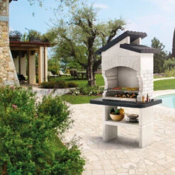 Grillen Und Rauchern -Grillen Und Rauchern Palazzetti Grillkamin Procida Gartenkueche