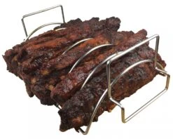 Grillfürst 2in1 Rippchenhalter Und Bratenkorb Edelstahl 9 Grillfürst 2in1 Rippchenhalter Und Bratenkorb Edelstahl -Grillen Und Rauchern Spare Ribs 2in1 Rippchenhalter Bratenkorb