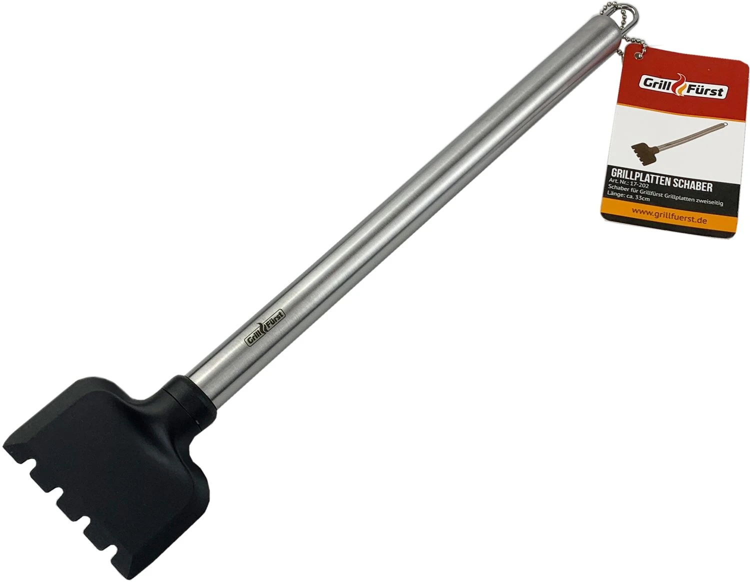 Grillfürst Reinigungsset Für Grillfürst Grillplatten Mit Spezial-Schaber, Gusseisen-Pflegespray Und Premium Messingbürste 3 Grillfürst Reinigungsset Für Grillfürst Grillplatten Mit Spezial-Schaber, Gusseisen-Pflegespray Und Premium Messingbürste