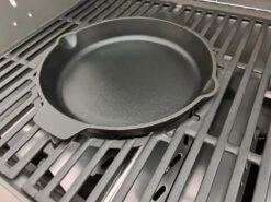 Grillfürst Gusseisenpfanne Mit 2 Griffen Ø 30 Cm Für Weber GBS -Grillen Und Rauchern Weber Gas GBS Pfanne