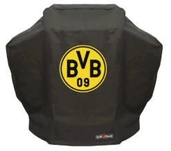 Grillfürst Abdeckhaube / Schutzhülle 138 X 70 X 113 Cm Borussia Dortmund Edition Für Weber Genesis 200 Er Serie