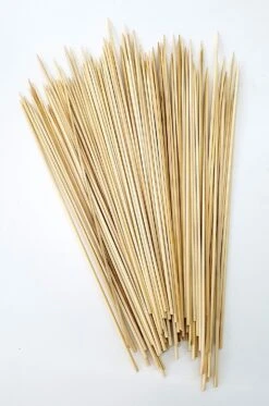 Grillfürst Fingerfood Set: Gemüsekorb Edelstahl, Fingerfood Spießeinsatz Und 100 Holzspieße -Grillen Und Rauchern kynast bambus spiesse 30cm